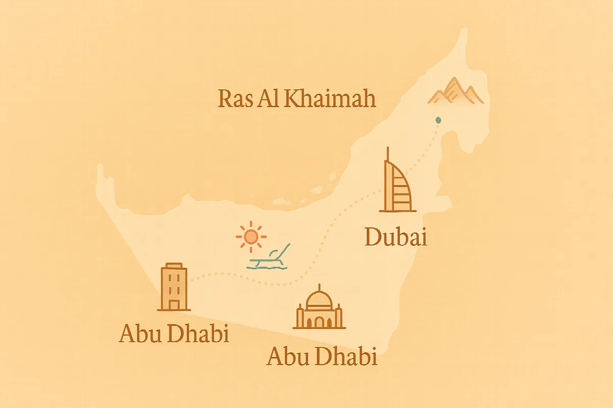 UAE domestic tourism destinations popular during travel uncertainty