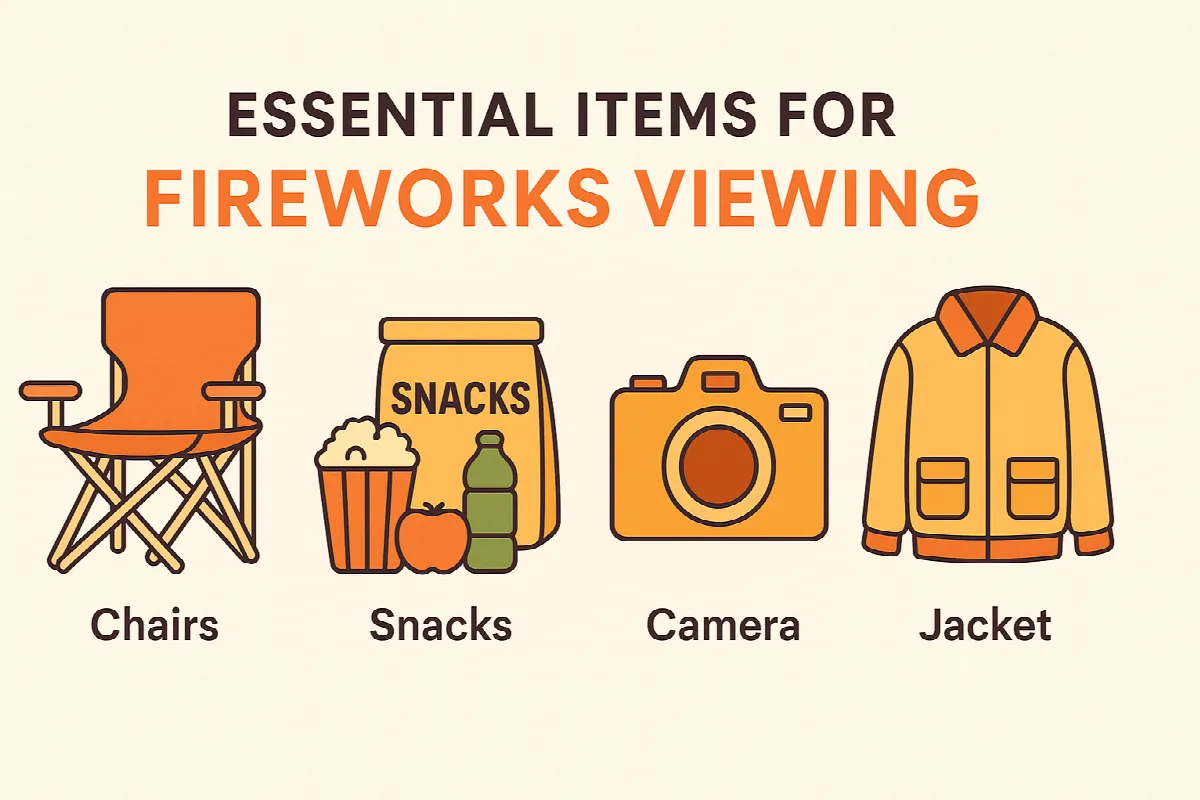 Essential items and tips for enjoying fireworks displays with family during Eid celebrations