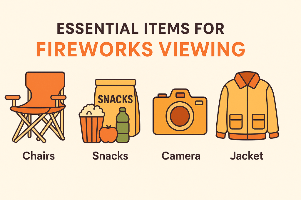Essential items and tips for enjoying fireworks displays with family during Eid celebrations