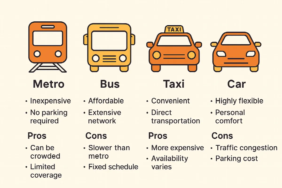 Transportation options for reaching Eid Al Adha fireworks venues across the UAE