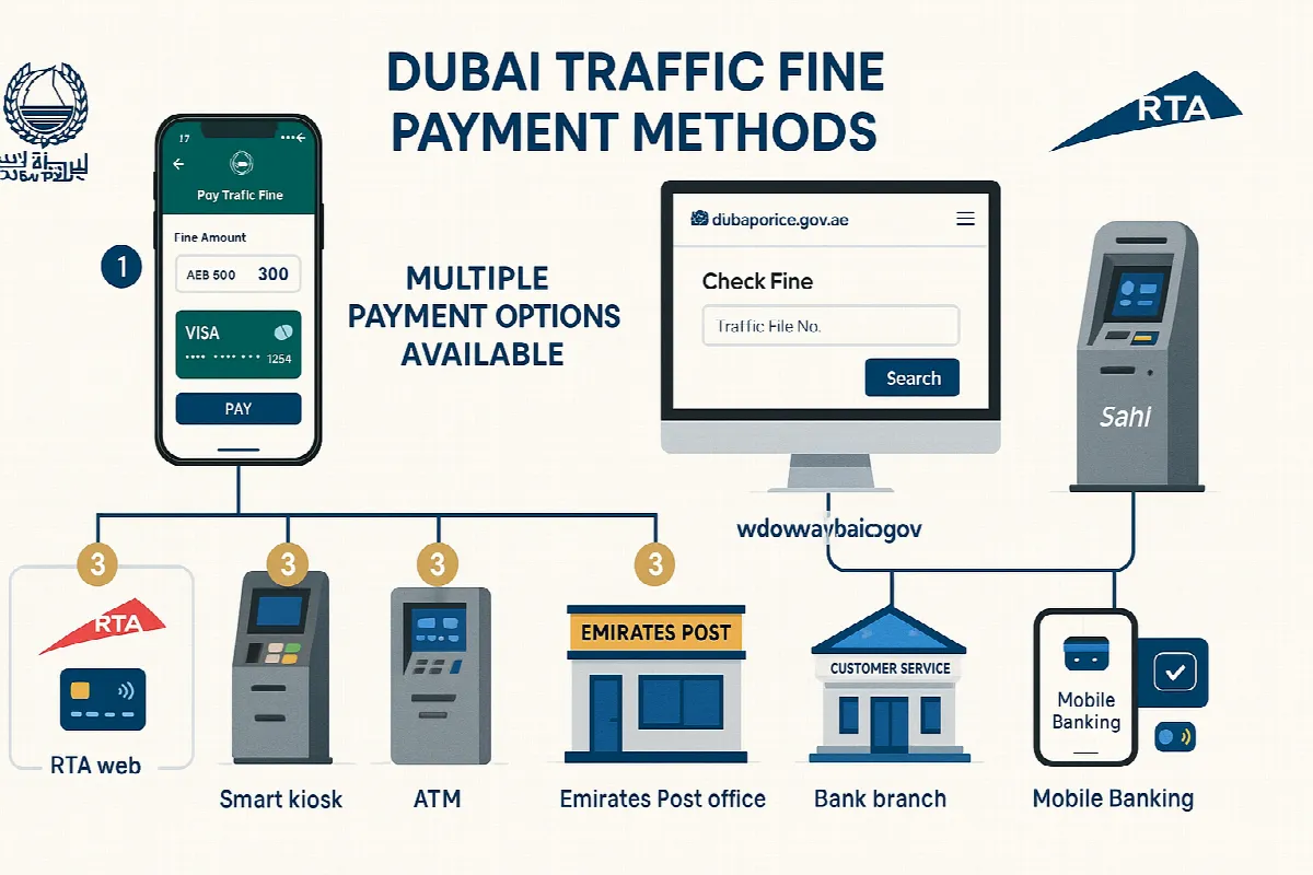 Dubai Traffic Fines Must Be Paid Before Visa Renewal – New Rule 2025 ...