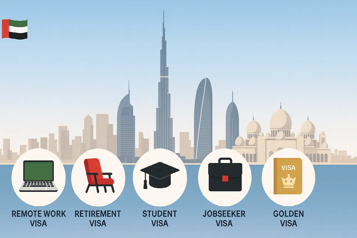 Six types of UAE non-work residency visas available for expats in 2025
Placement