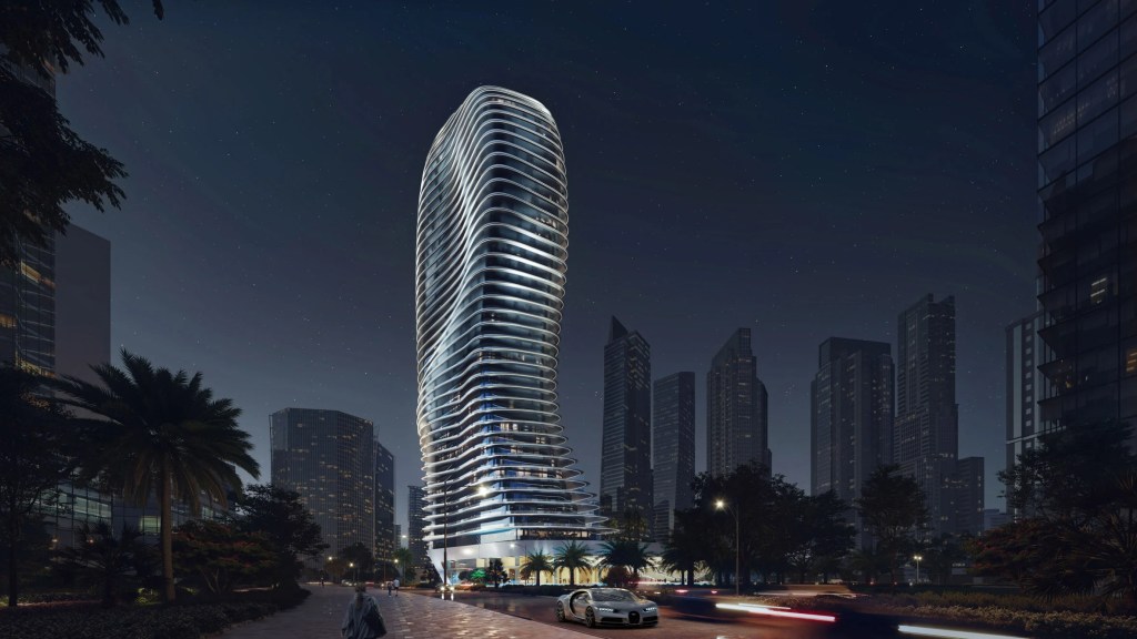bugatti building dubai