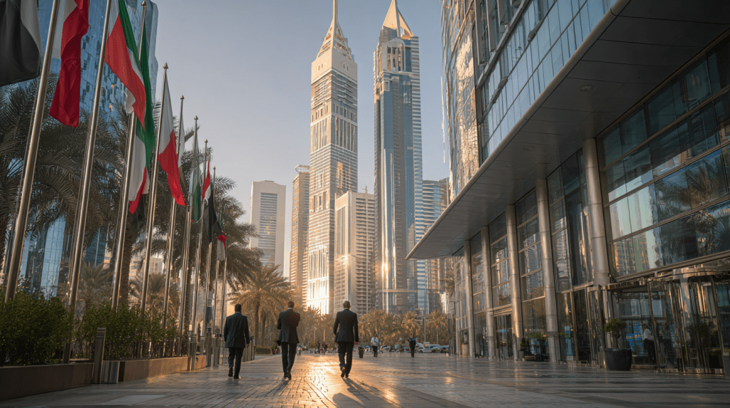 Dubai attracts 143 new companies (138% increase) and 200 family offices worth $500B. 10,000 millionaires bring $63B in wealth to UAE's business hub.