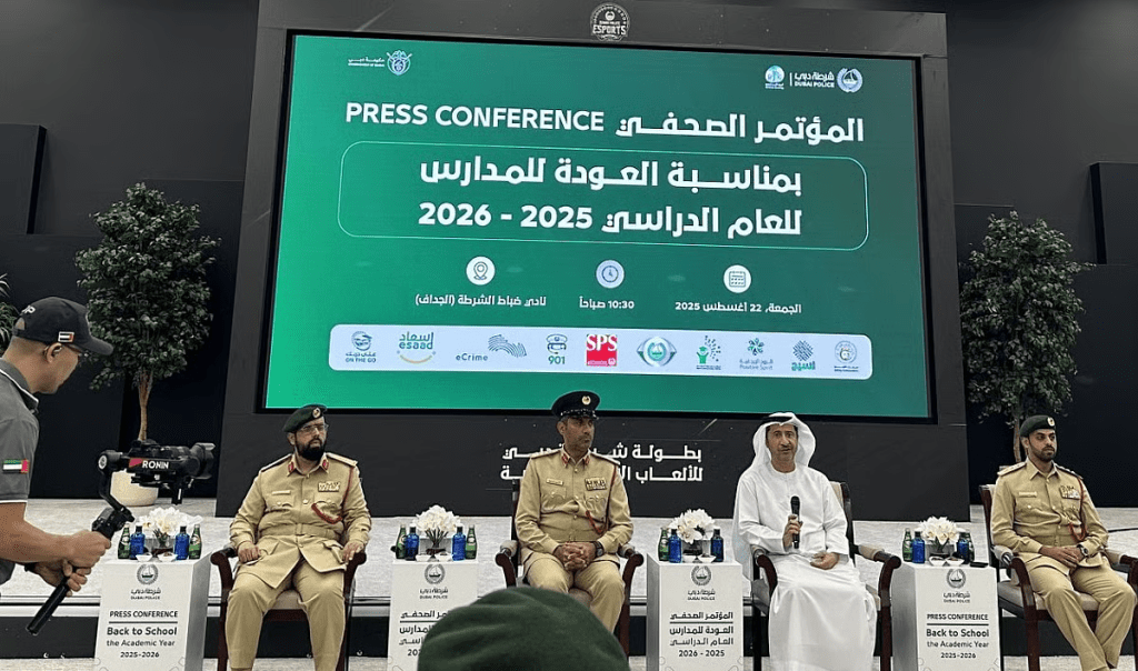 Dubai Police Press Conference - Back to School