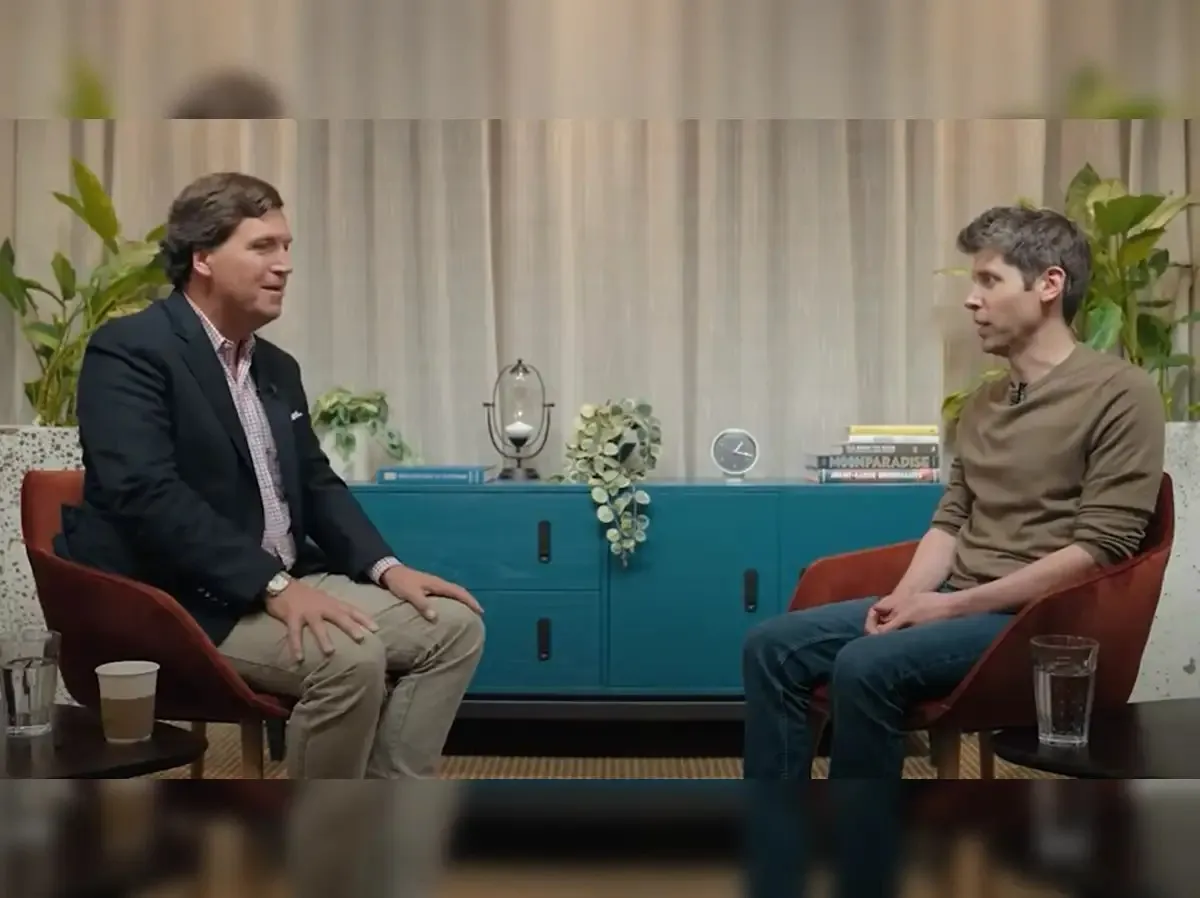 tucker carlson sam altman interview