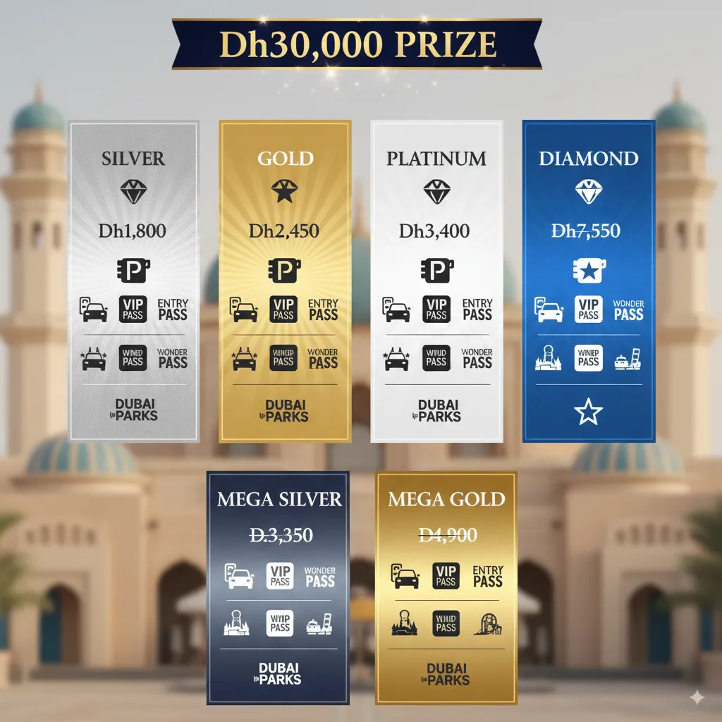 Global Village Season 30 VIP Pack pricing tiers comparison chart