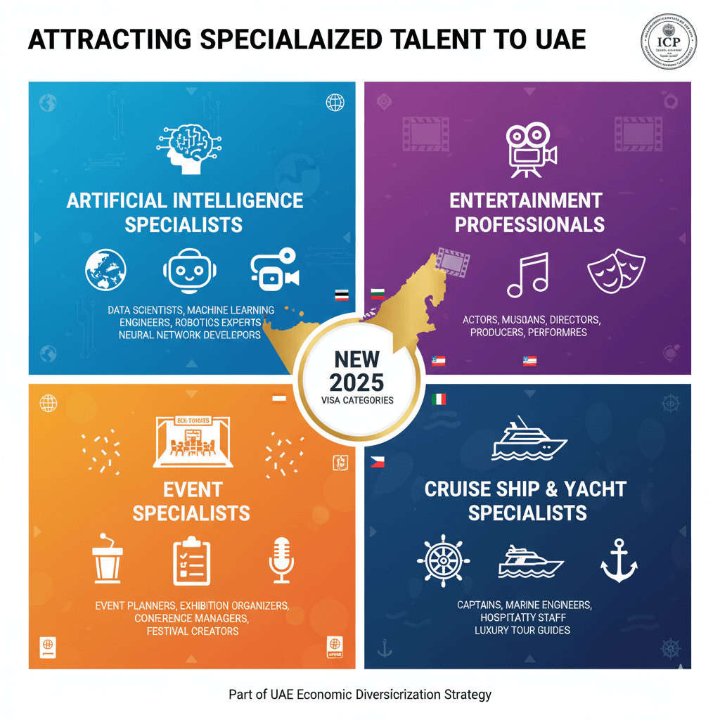 Four new UAE specialist visit visa categories for AI, entertainment, events and maritime professionals