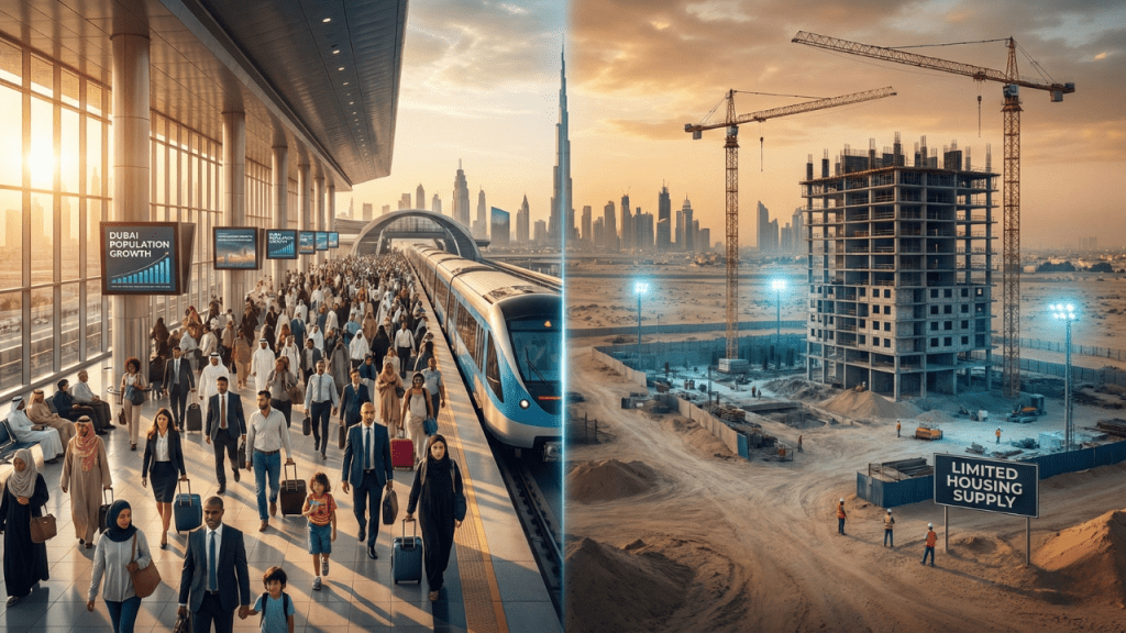 Dubai Population Outpaces Housing Supply: 2025 Real Estate&nbsp;Analysis
