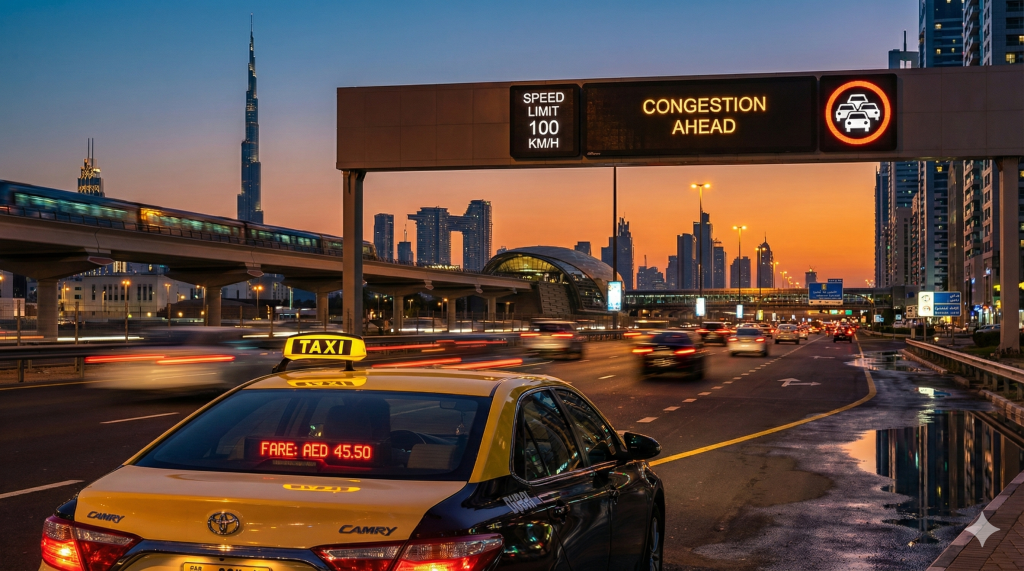 Entering 2026? Be aware of 10 major traffic changes in the UAE, from Dubai's taxi fare hike and solid lane fines to Abu Dhabi's new toll timings.