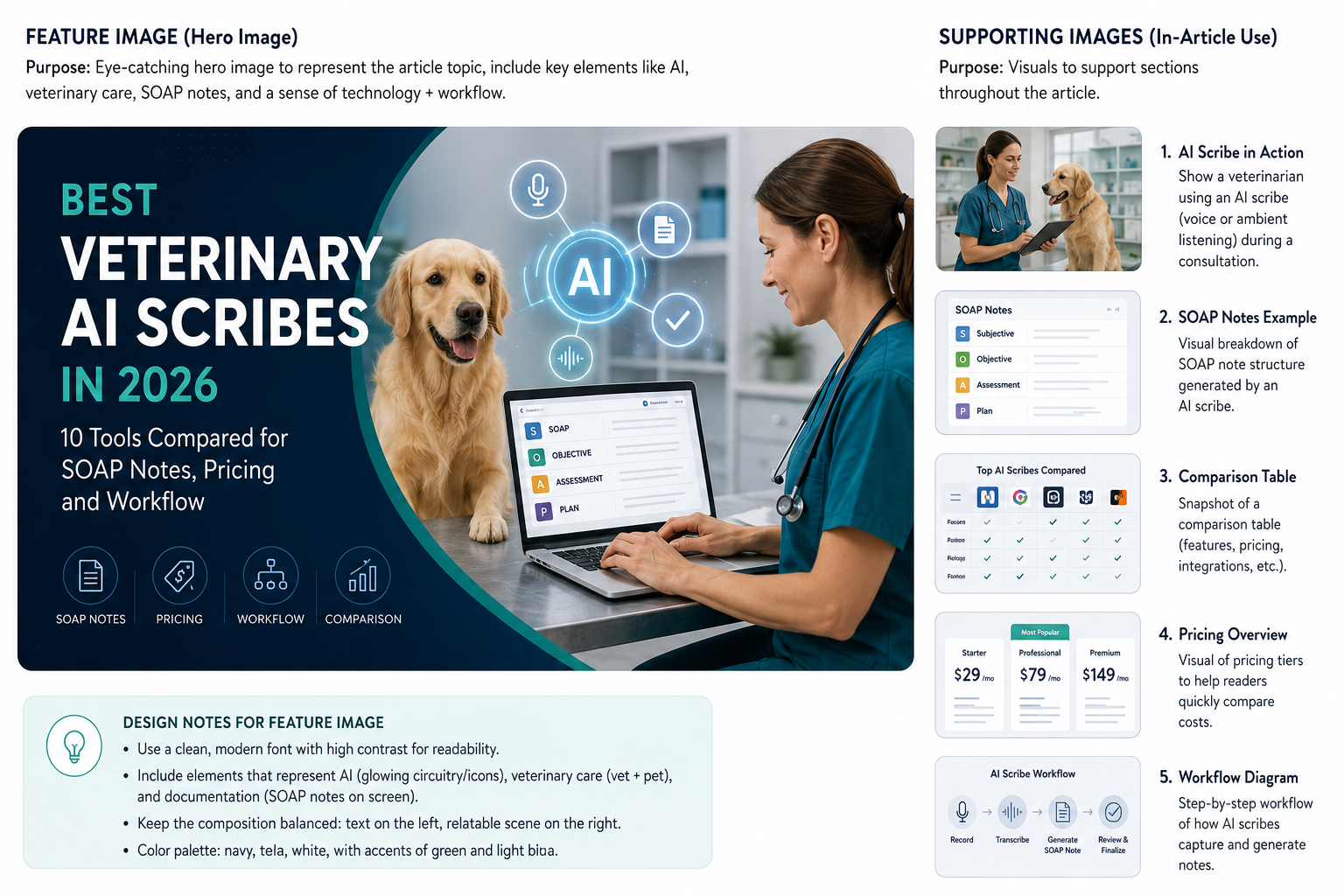 Best Veterinary AI Scribes in 2026: 10 Tools Compared for SOAP Notes, Pricing and Workflow